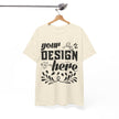 Customizable Gildan 5000 Unisex Heavy Cotton T-Shirt Classic Fit