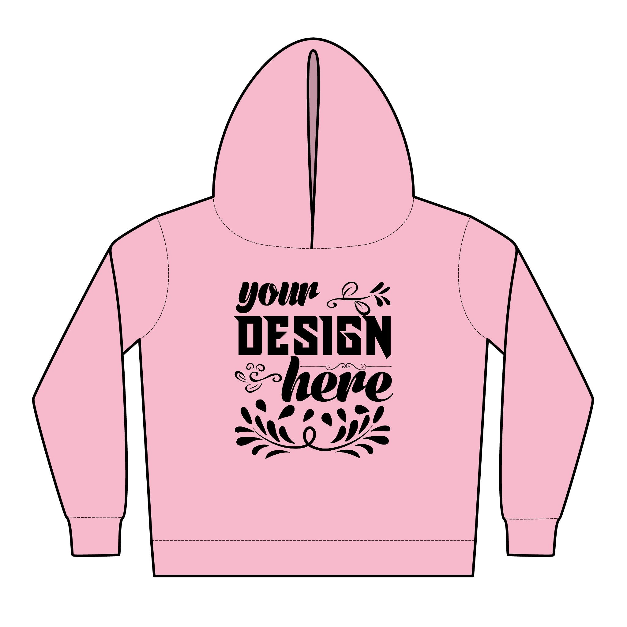 Customizable Rabbit Skins 3326 Toddler Pullover Fleece Hoodie