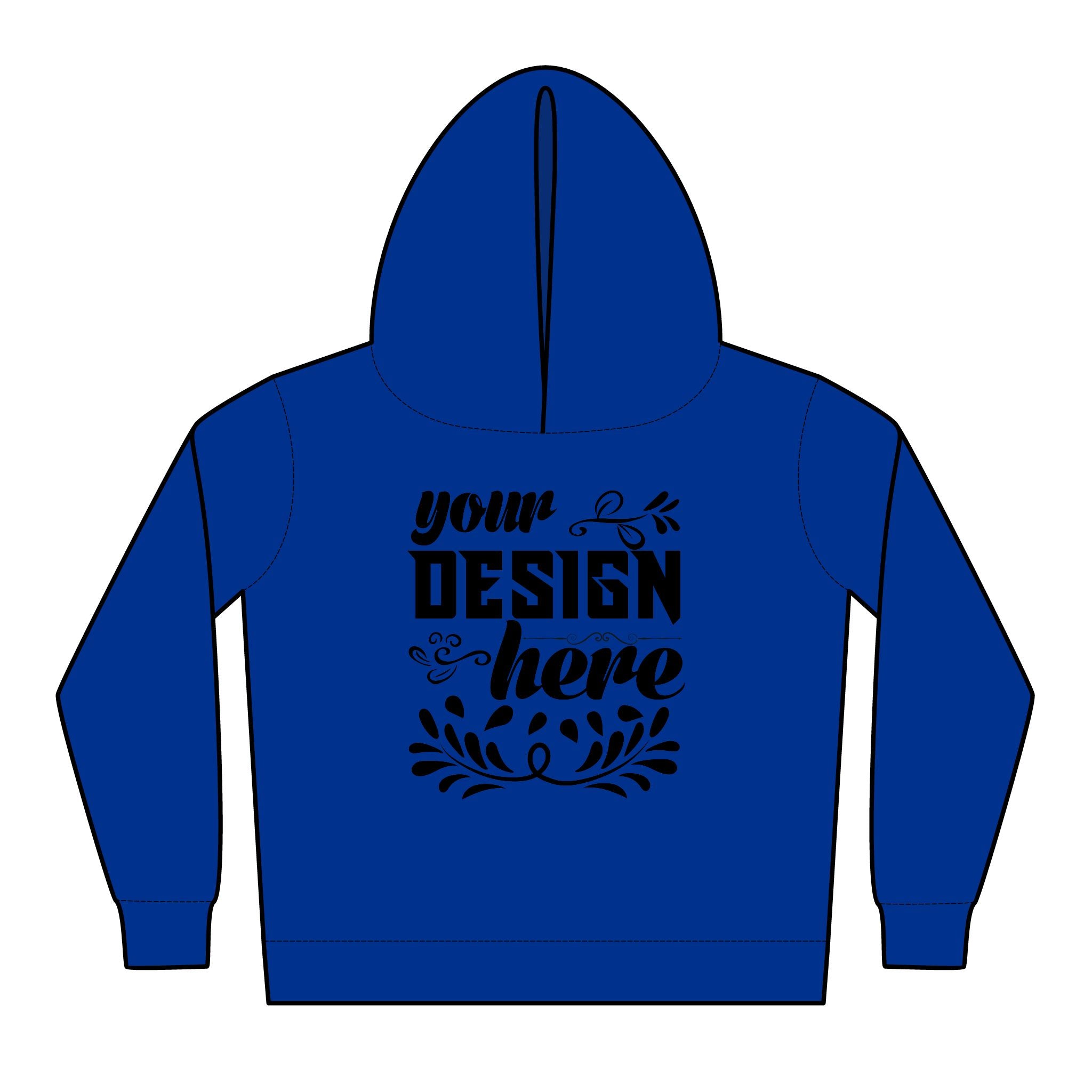 Customizable Rabbit Skins 3326 Toddler Pullover Fleece Hoodie