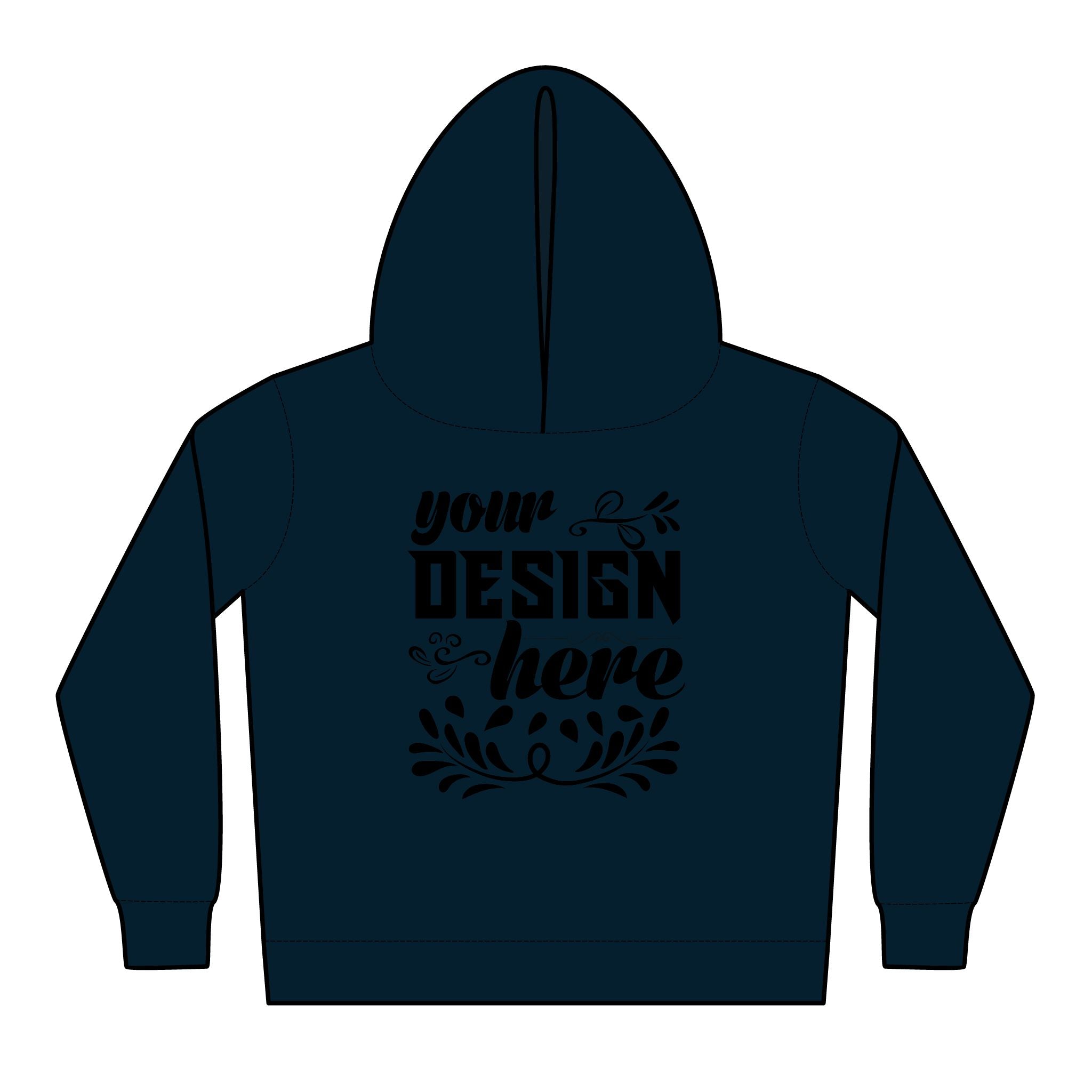 Customizable Rabbit Skins 3326 Toddler Pullover Fleece Hoodie