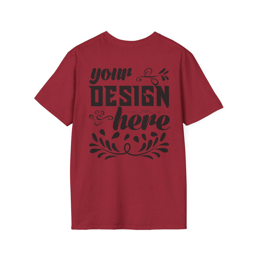 Customizable Gildan 64000 Unisex Softstyle T-Shirt Classic Fit