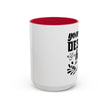 Customizable Glossy Ceramic Accent Mug 11oz and 15oz