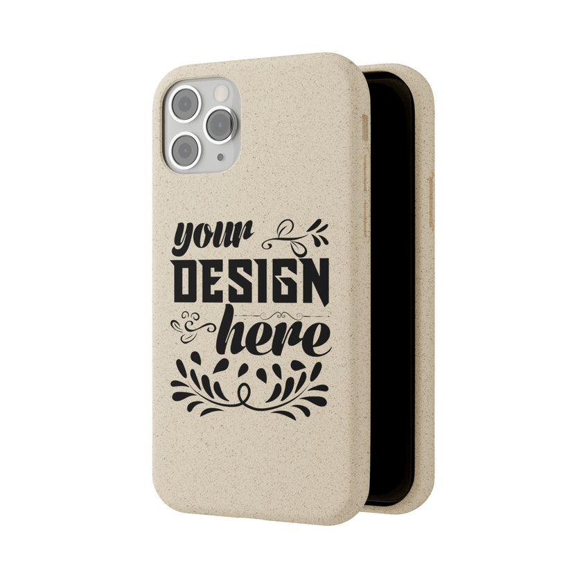 Customizable Biodegradable Phone Case Matte Finish Wireless Charging