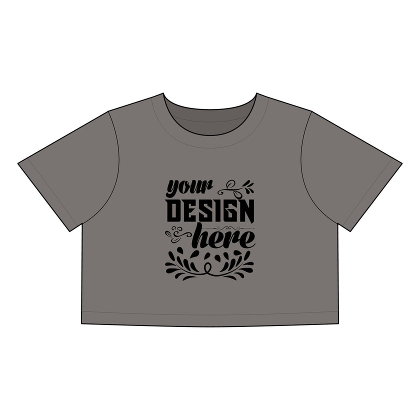 Customizable AS Colour 4089 Womens Heavy Faded Crop T Shirt