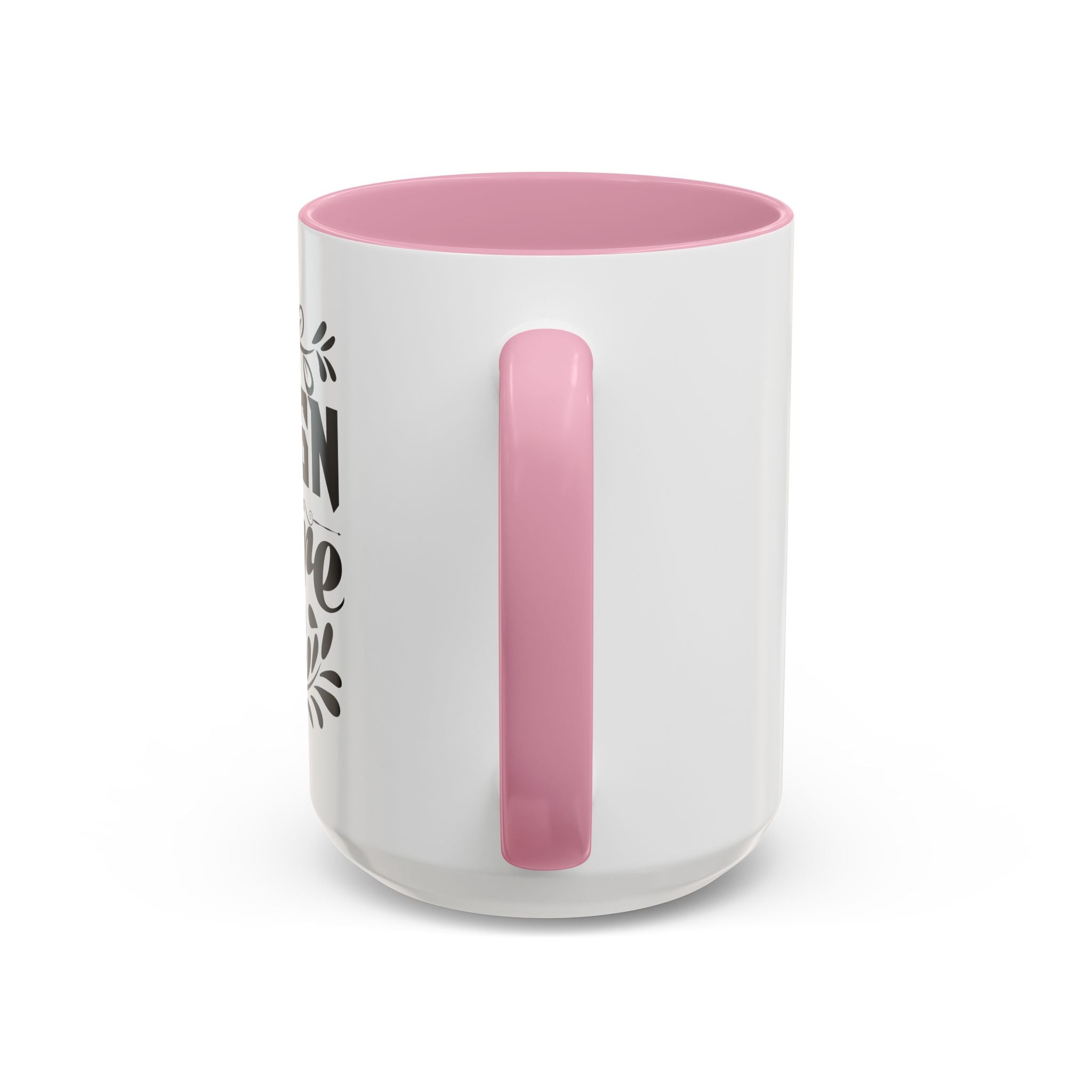 Customizable Glossy Ceramic Accent Mug 11oz and 15oz