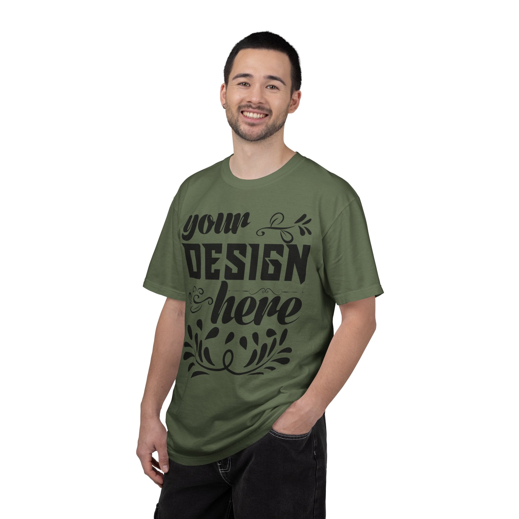 Customizable Comfort Colors 1717 Unisex Garment-Dyed T-Shirt