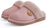 Women’s Cozy Memory Foam Winter House Slippers – Plush Lined Indoor Outdoor Slip-On