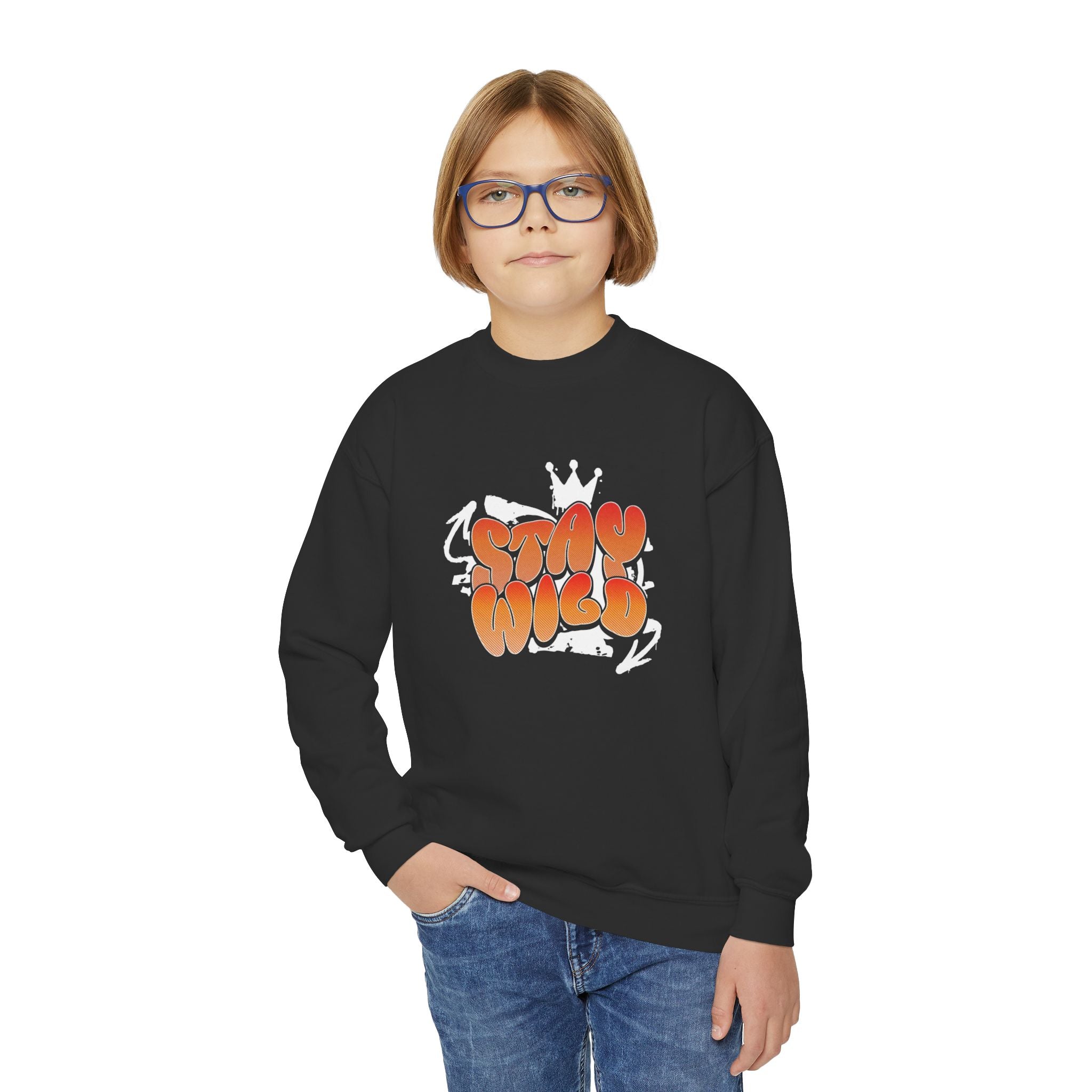 Gildan 18000B Unisex Youth Crewneck Sweatshirt | 