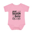 Customizable Infant Baby Rib Bodysuit Rabbit Skins 4400 Unisex