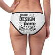 Customizable Womens Polyester Briefs Extra Light Regular Fit