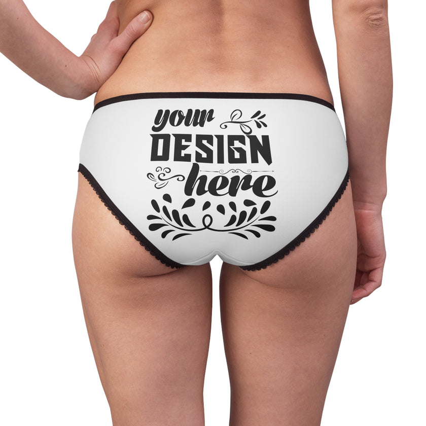 Customizable Womens Polyester Briefs Extra Light Regular Fit