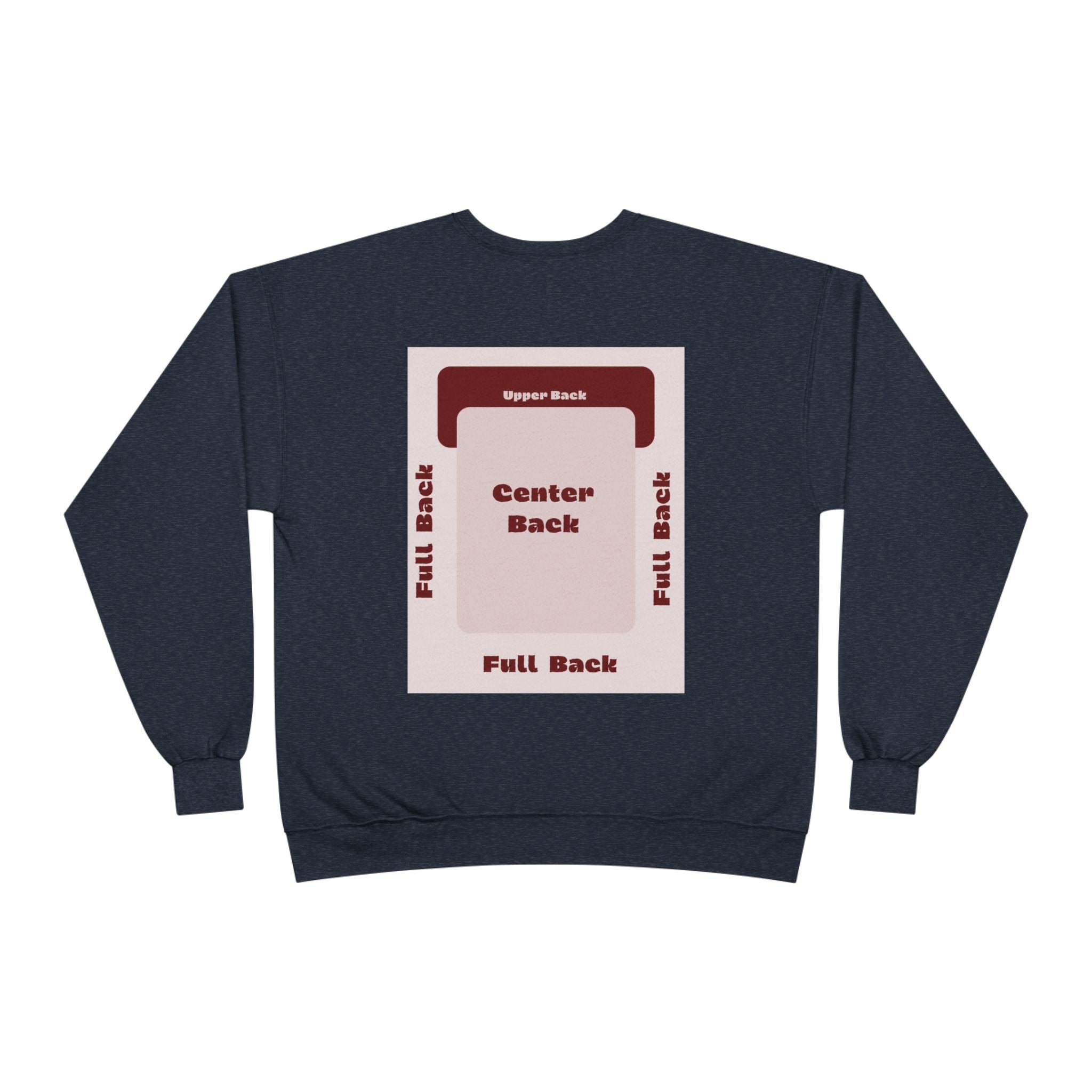 Customizable Unisex Hanes P160 EcoSmart  Crewneck Sweatshirt