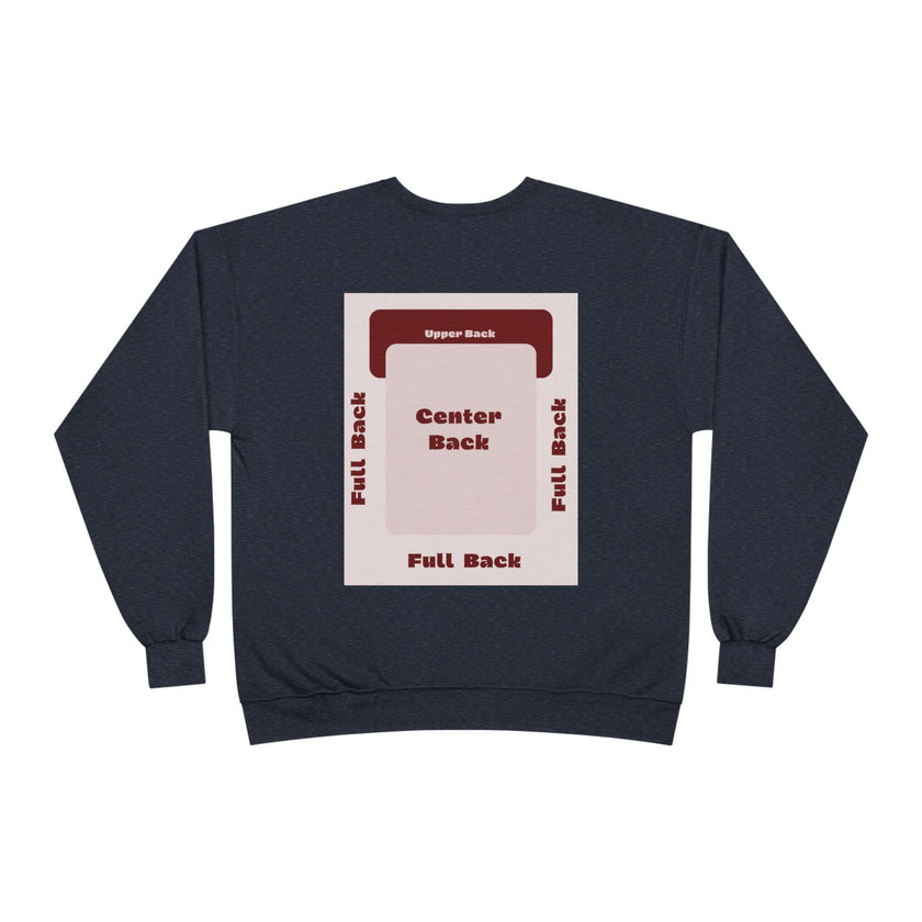 Customizable Unisex Hanes P160 EcoSmart  Crewneck Sweatshirt