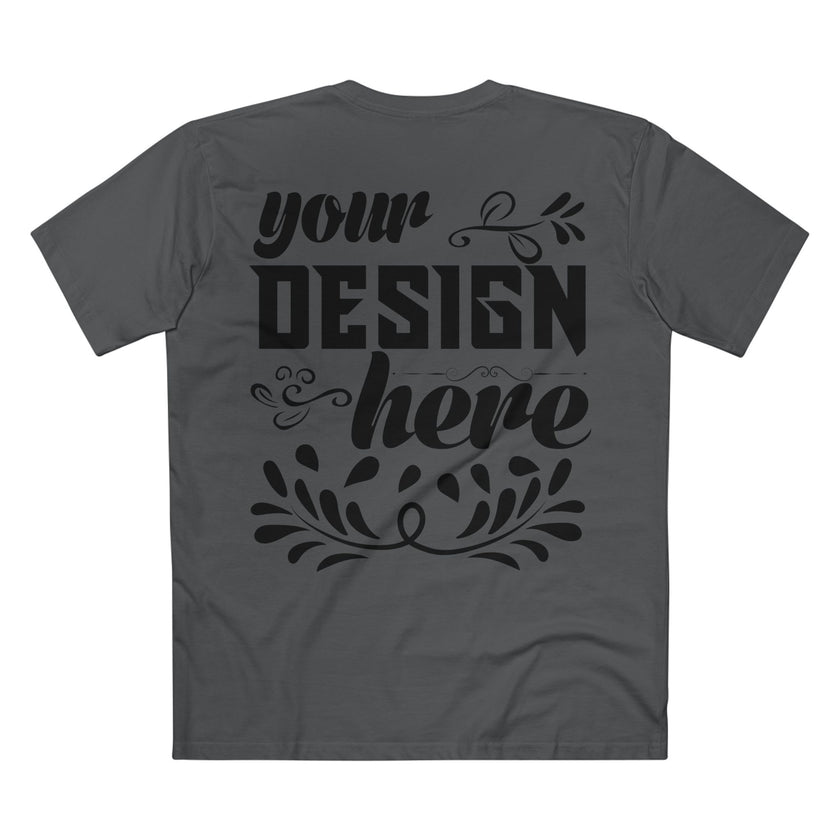 Customizable AS Colour 5001 Adult Unisex Staple Crew Neck Short Sleeve T-Shirt