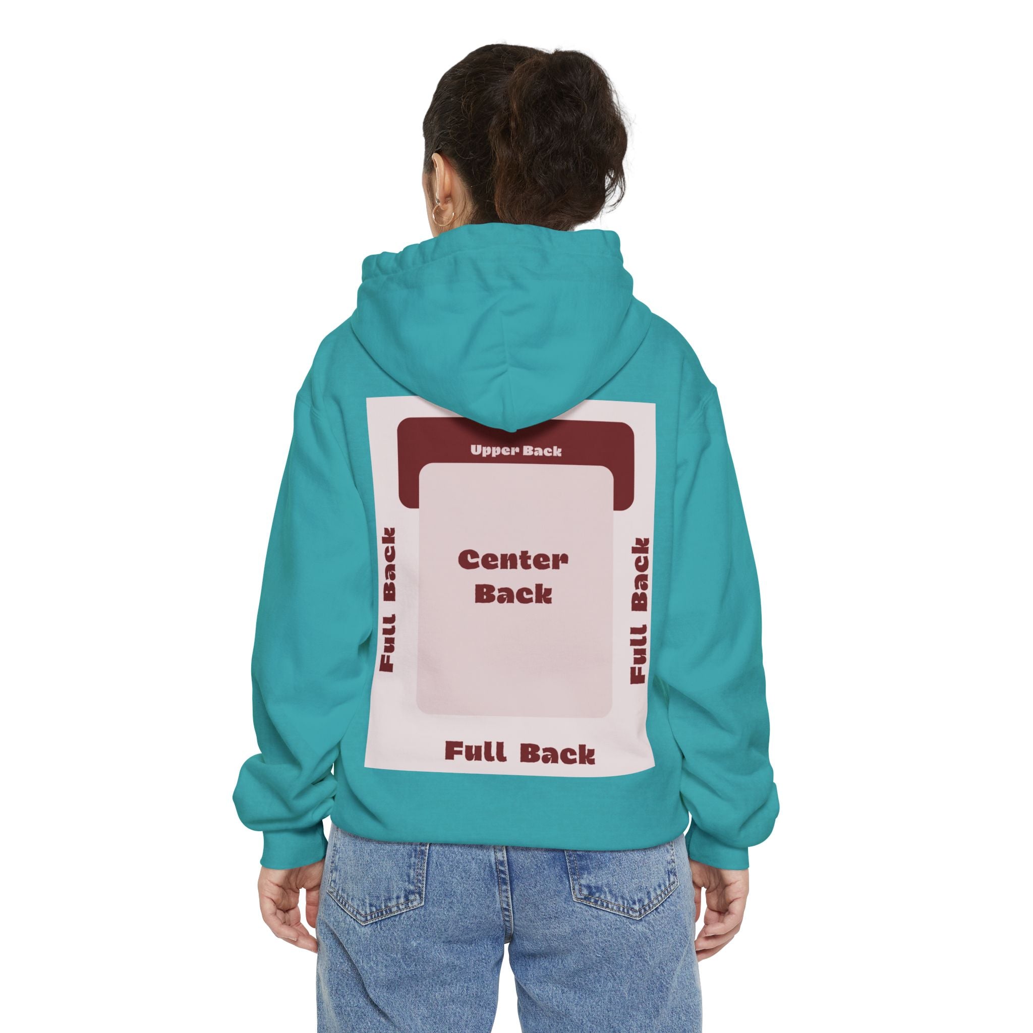 Customizable Comfort Colors 1567 Unisex Garment Dyed Fleece Hoodie