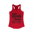 Customizable Next Level 1533 Womens Ideal Racerback Tank