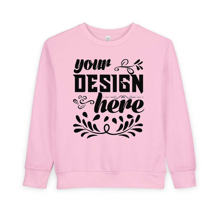 Customizable Rabbit Skins 3317 Toddler Fleece Sweatshirt