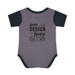 Customizable Infant Baby Rib Bodysuit Rabbit Skins 4400 Unisex