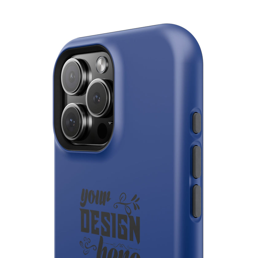 Customizable Magnetic Impact Resistant Phone Case Dual Layer Full Wrap