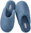 Women’s Plush Faux Fur Memory Foam Scuff Slippers – Cozy Indoor Slip-On House Shoes