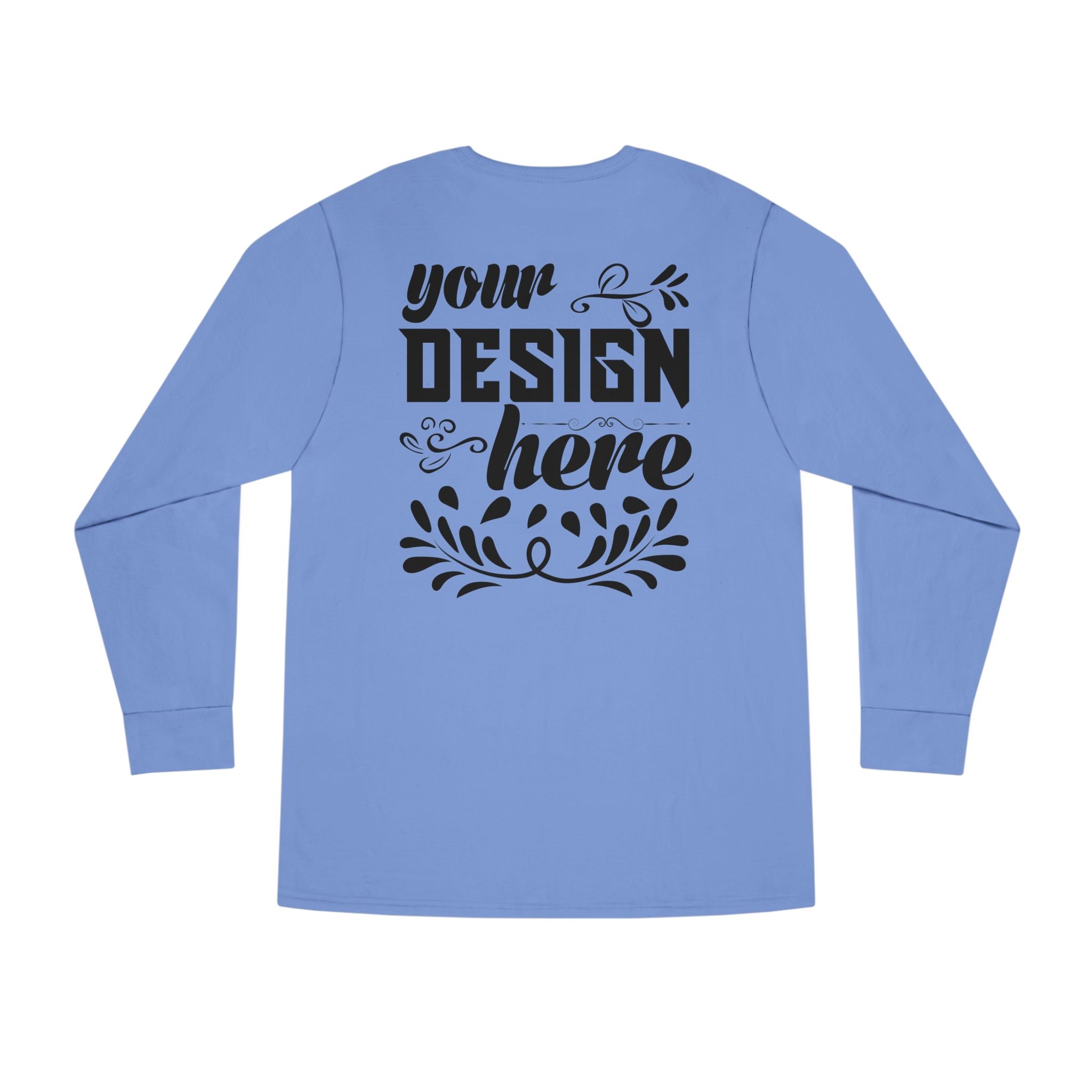 Customizable Lane Seven LS15009 Unisex Long Sleeve Crewneck Tee