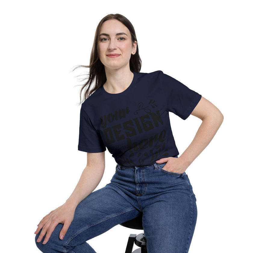 Customizable Bella+Canvas 3001U USA-Made Unisex Jersey T-Shirt