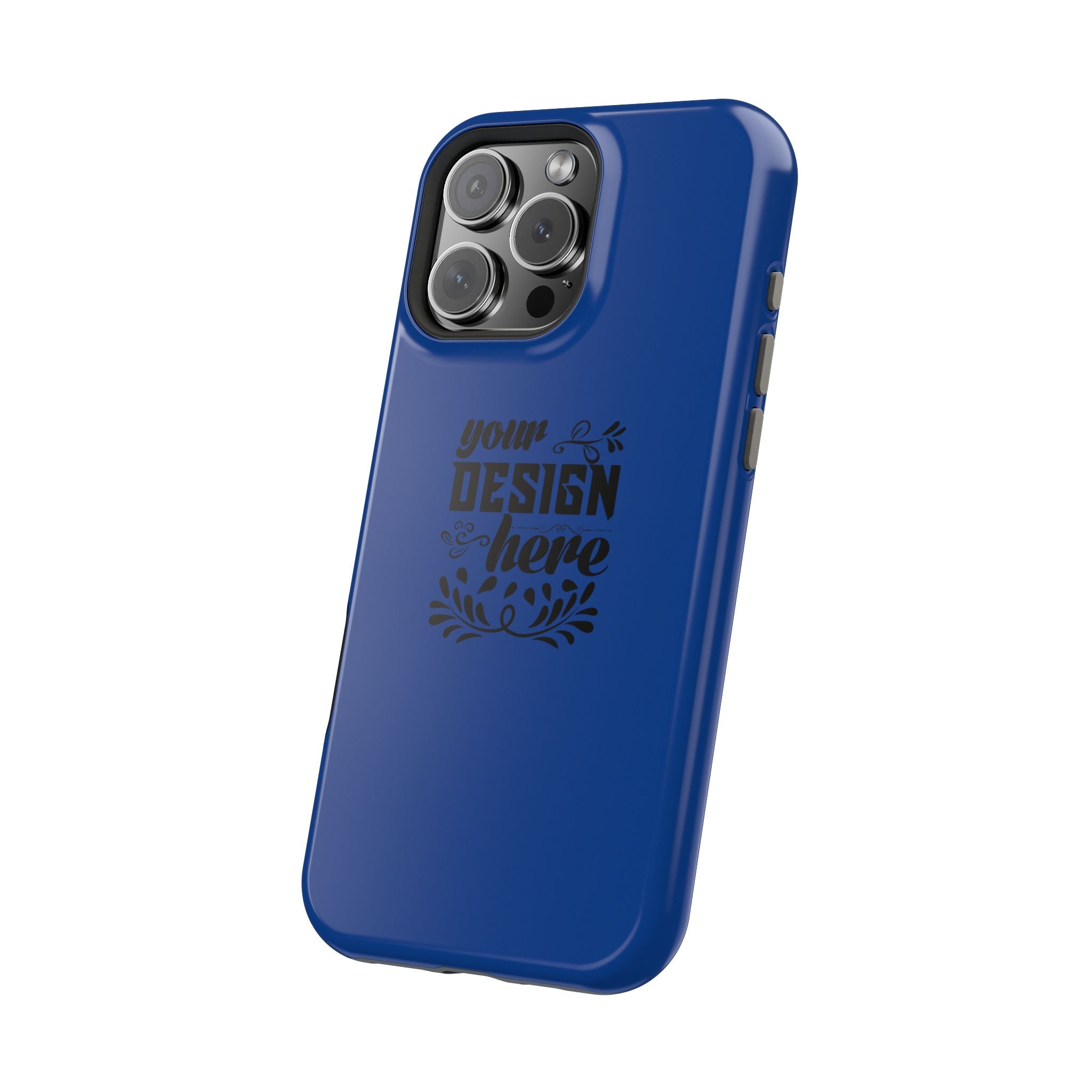 Customizable Magnetic Impact Resistant Phone Case Dual Layer Full Wrap