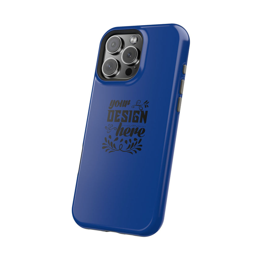Customizable Magnetic Impact Resistant Phone Case Dual Layer Full Wrap