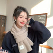 Nameria Textured Hand Hook Knit Scarf Acrylic Blend