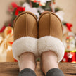 Women’s Cozy Memory Foam Winter House Slippers – Plush Lined Indoor Outdoor Slip-On