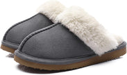 Women’s Cozy Memory Foam Winter House Slippers – Plush Lined Indoor Outdoor Slip-On
