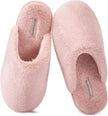 Women’s Plush Faux Fur Memory Foam Scuff Slippers – Cozy Indoor Slip-On House Shoes