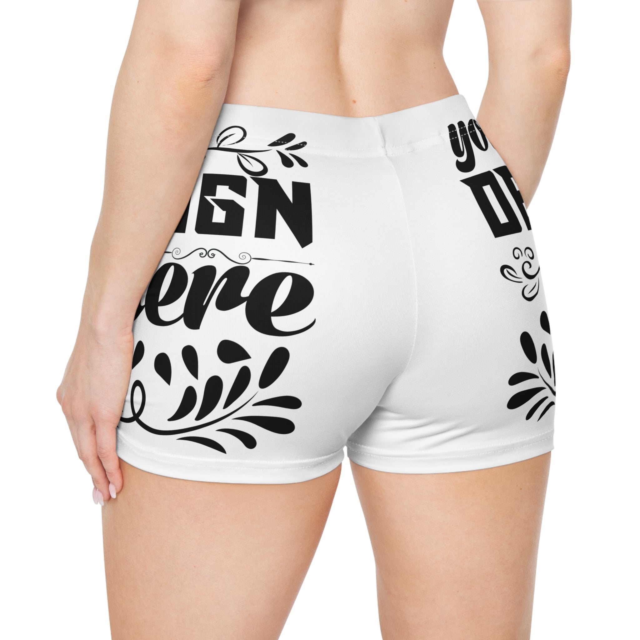 Customizable Womens All Over Print Performance Shorts
