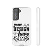 Customizable Tough Dual Layer Phone Case Polycarbonate TPU Liner Protective