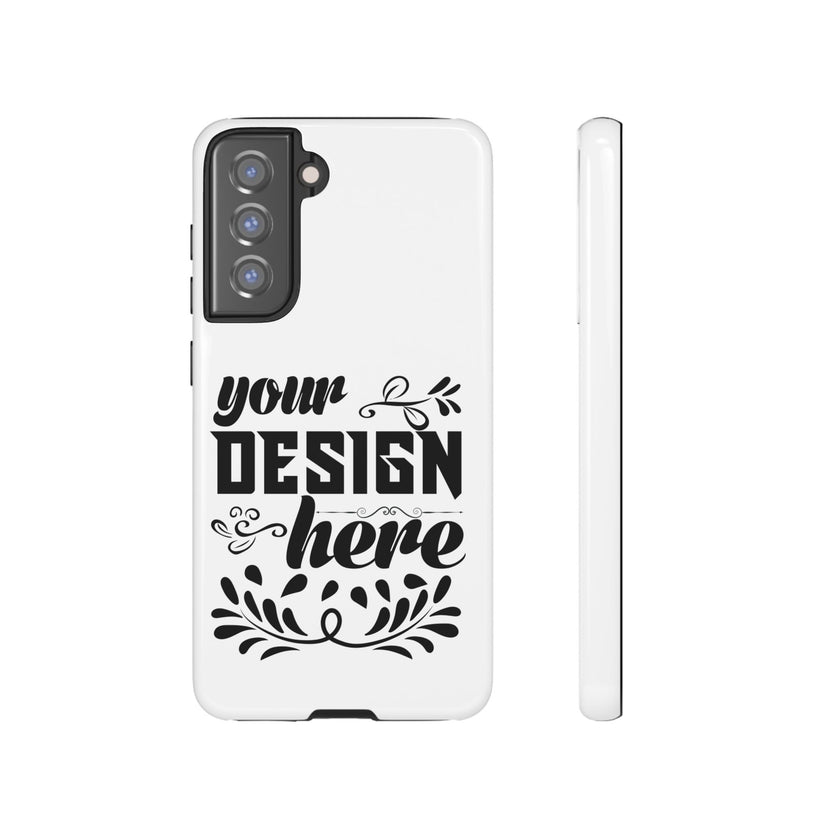 Customizable Tough Dual Layer Phone Case Polycarbonate TPU Liner Protective