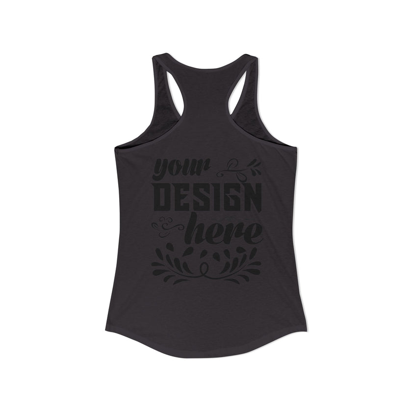 Customizable Next Level 1533 Womens Ideal Racerback Tank
