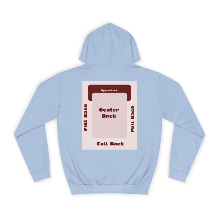 Customizable AWDis JH001 Unisex College Hoodie