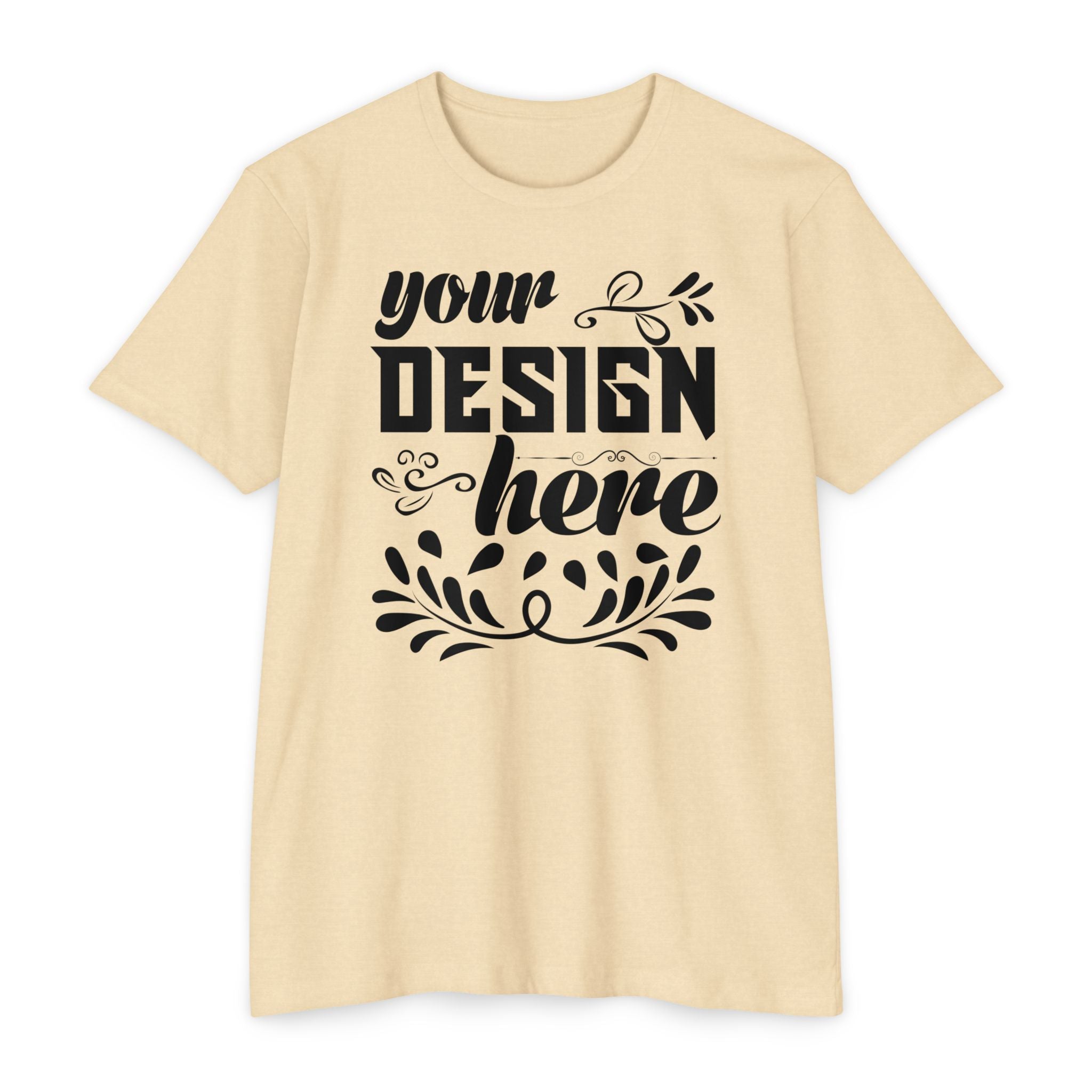 Customizable Next Level 6210 Unisex CVC Jersey T-Shirt