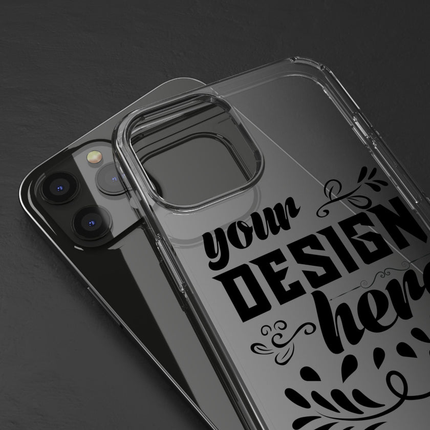 Customizable Clear Phone Case Slim Lightweight Scratch Resistant Protection