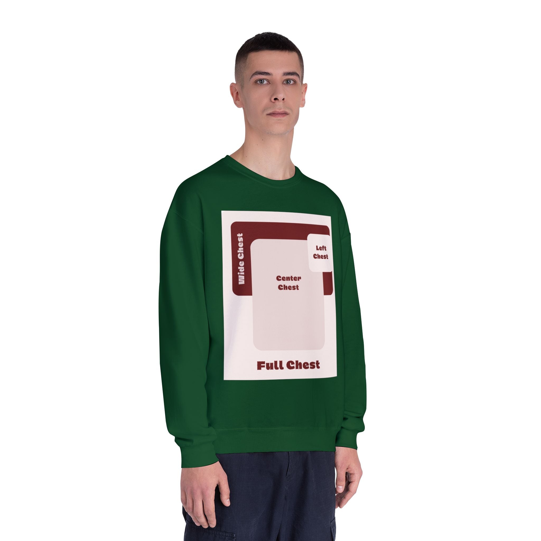 Customizable Unisex NuBlend Crewneck Sweatshirt DTG Print