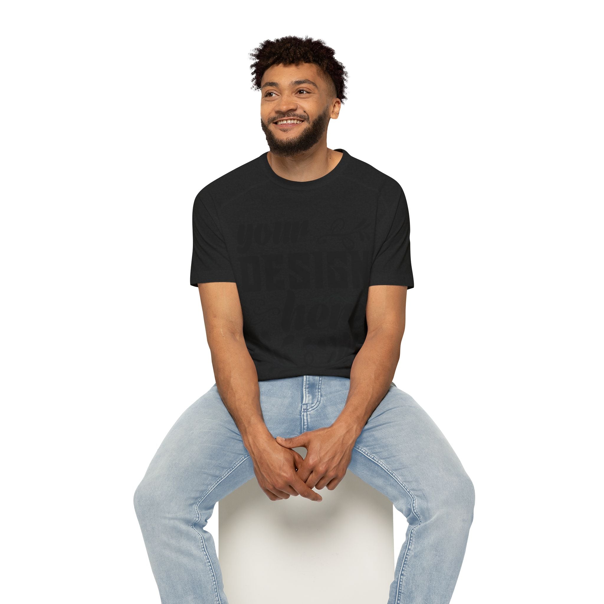 Customizable Bella+Canvas 3201 Mens Raglan T Shirt Relaxed Fit