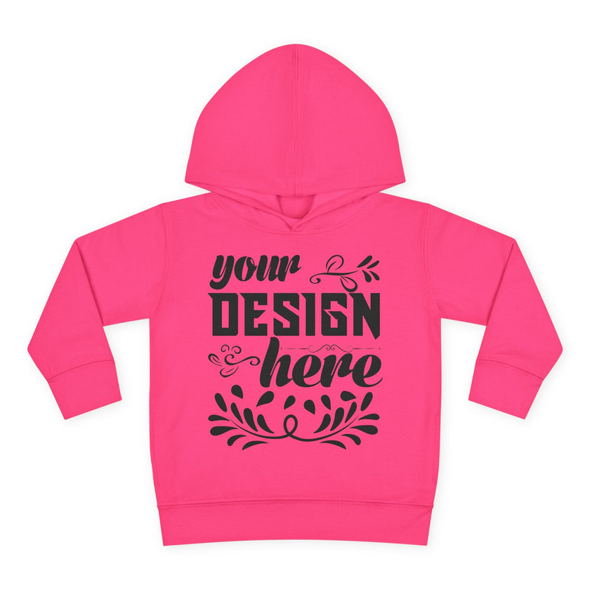 Customizable Rabbit Skins Toddler Pullover Fleece Hoodie DTG