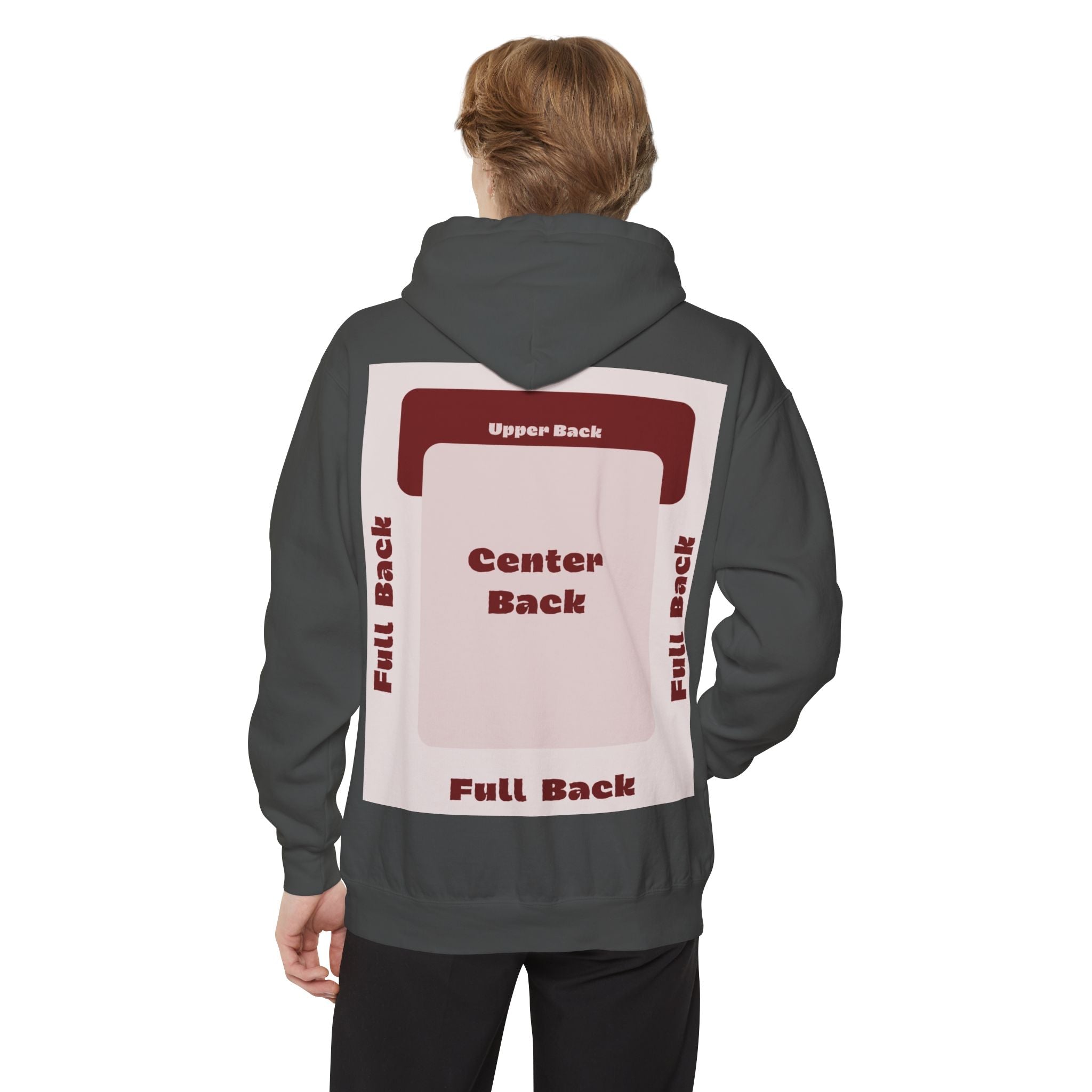 Customizable Comfort Colors 1567 Unisex Garment Dyed Fleece Hoodie