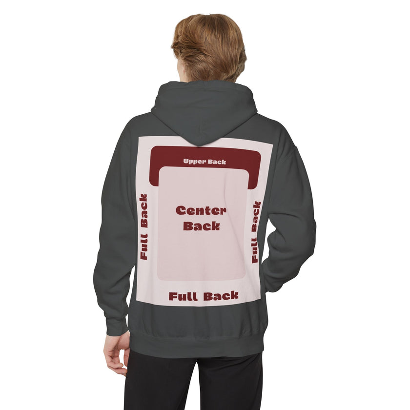 Customizable Comfort Colors 1567 Unisex Garment Dyed Fleece Hoodie