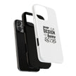 Customizable Tough Magnetic Phone Case Dual Layer Polycarbonate TPU Liner