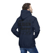 Customizable Bayside 960 Unisex Heavyweight Hooded Sweatshirt Made in US