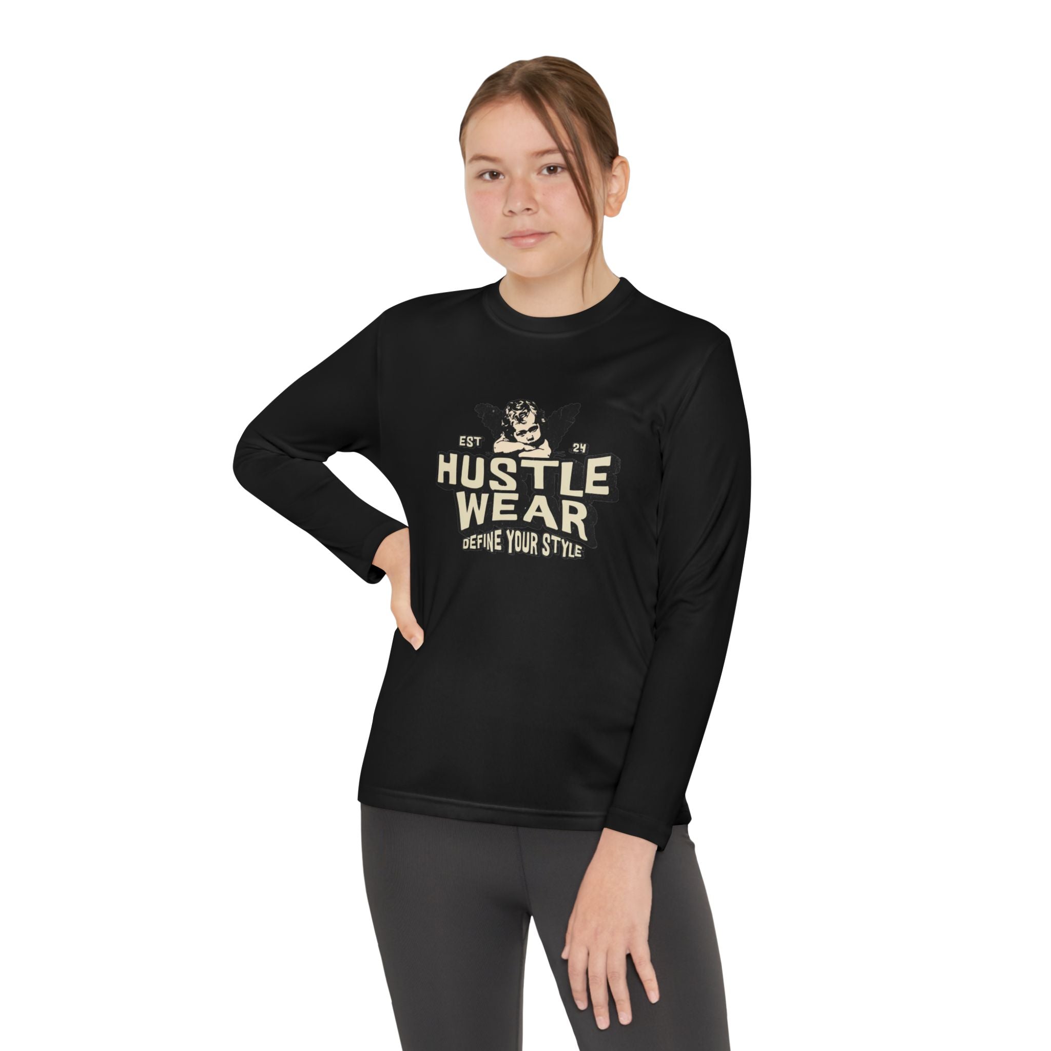 Sport-Tek YST350LS Unisex Youth Long Sleeve Tee | 