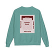 Customizable Hanes GDH400 Unisex Garment Dyed Crewneck Sweatshirt
