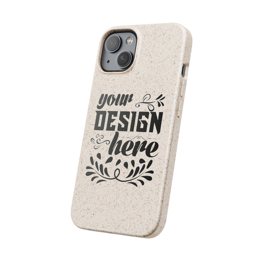 Customizable Biodegradable Phone Case Matte Finish Wireless Charging