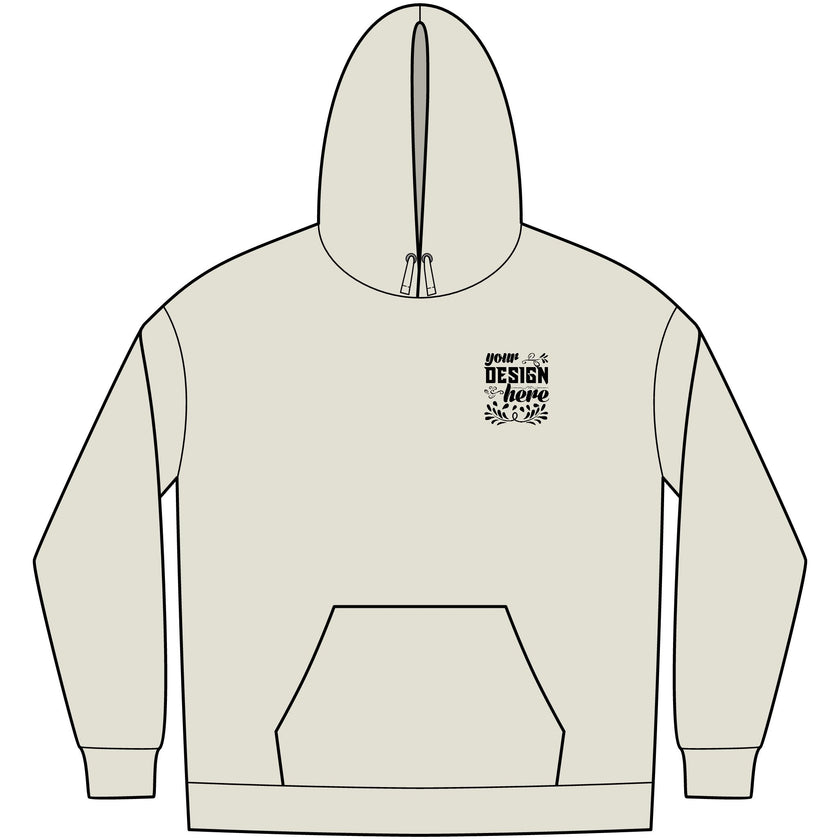Customizable District DT6100 Mens VIT Fleece Hoodie